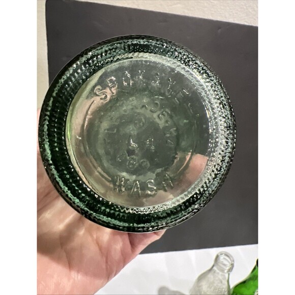 LOT WA Soda Bottles 7UP Coke-Cola Royal Crown Cola Vintage - Picture 7 of 16